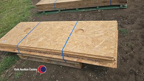 20 x 7ft x 2ft x 12mm OSB boards