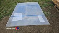 7 x 6ft x 4ft perspex sheets