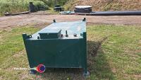 Metal bunded fuel tank, green - 2