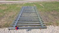 12ft security gate 5ft 8in high - 3
