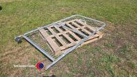2m x 1m Arris fence side gate - 2