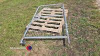 2m x 1m Arris fence side gate - 3