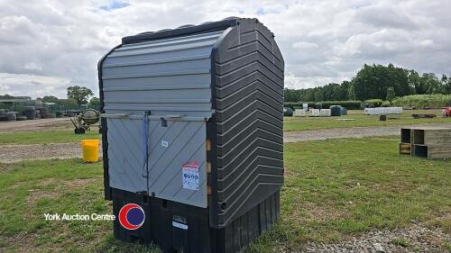 Plastic bunded cabinet
