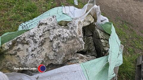 Bag of rockery