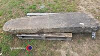 Gate stoop - yellow sandstone - 2