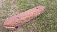 Gate stoop - red sandstone - 3