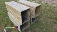 4 x submarine battery cases fibreglass heavy - 3