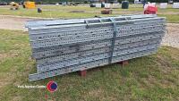 Quantity of galvanised electric race way system. - 3
