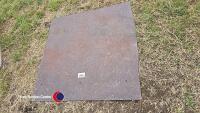 Steel road plate, 1150 x 1150mm - 2