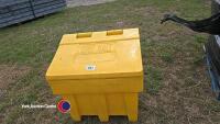 Yellow salt bin - 2