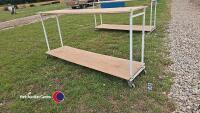 4 wheel trolly with shelves - 3