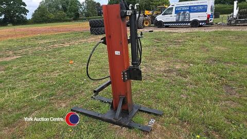 Tractor log splitter , new block and pipes