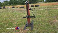 Tractor log splitter , new block and pipes - 2