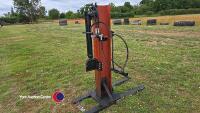 Tractor log splitter , new block and pipes - 3