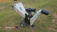Luncin commercial wood chipper, 212cc petrol engine - 2