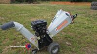 Luncin commercial wood chipper, 212cc petrol engine - 3