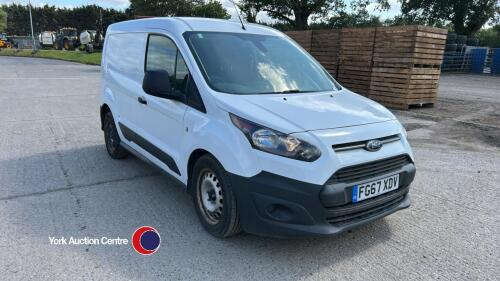 2017 Ford Transit Connect Euro 6 - FG67 XDV - diesel - 1 keeper from new - HPi clear - MOT 30.10.25 - 134914 miles - V5 in office - timing belt and water pump replaced 19/05/25 - reversing camera