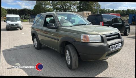 2000 Land Rover Freelander - W369 MCL - petrol - 3 former keepers - HPi clear - MOT 14.4.26 - 83588 miles - V5 in office