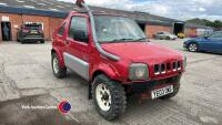 2003 Suzuki Jimny - YE03 OWD - spares or repairs - petrol - 6 former keepers - MOT expired- sold as seen