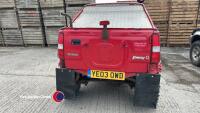 2003 Suzuki Jimny - YE03 OWD - spares or repairs - petrol - 6 former keepers - MOT expired- sold as seen - 5