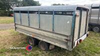 10x5 livstock trailer with ramp lights work onsite from last sale 4606 - 2
