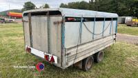10x5 livstock trailer with ramp lights work onsite from last sale 4606 - 3