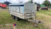 10x5 livstock trailer with ramp lights work onsite from last sale 4606 - 5