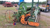 Amazone AD 402 drill and KE 402 power harrow combination c/w steel packer, gwo, spares in office - 2