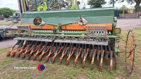 Amazone AD 402 drill and KE 402 power harrow combination c/w steel packer, gwo, spares in office - 3