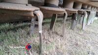 Amazone AD 402 drill and KE 402 power harrow combination c/w steel packer, gwo, spares in office - 4