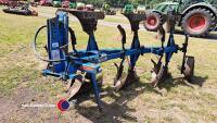 Lemken 'RO' series 3F reversible plough, good working order, owned from new. Instruction book in office. - 2