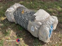 Roll of diamond fence wire