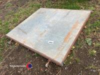 Sheeted gate - 2