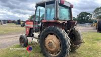 Massey Ferguson 675 tractor, starts, runs and drives, keys in office - 4