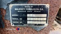 Massey Ferguson 675 tractor, starts, runs and drives, keys in office - 5