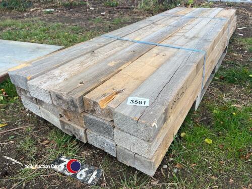 15 x 8ft x 6inx3in fence posts