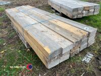 15 x 8ft x 6inx3in fence posts - 2