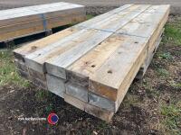 15 x 8ft x 6inx3in fence posts - 3