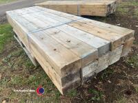 15 x 8ft x 6inx3in fence posts - 2