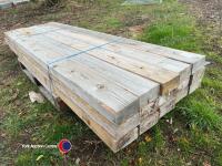 15 x 8ft x 6inx3in fence posts - 4