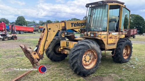 Sanderson 726 telehandler, 4wd, 4ws, showing 8267 hrs, reg L941SCL
