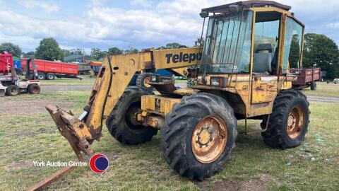 Sanderson 726 telehandler, 4wd, 4ws, showing 8267 hrs, reg L941SCL