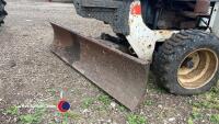 Bobcat 3023 utility tractor with 6 way levelling blade - 8