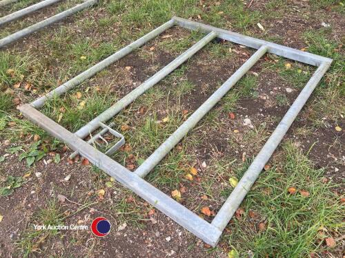 Galvanised heavy duty 4ft6in gate