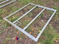 Galvanised heavy duty 4ft6in gate