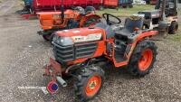 Kubota B1610 tractor, key in office - 2