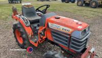 Kubota B1610 tractor, key in office - 5