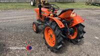 Kubota L1501AC compact tractor, starts and drives well. 454 hours. NOT road registered., key and manual in office - 3