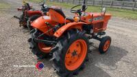 Kubota L1501AC compact tractor, starts and drives well. 454 hours. NOT road registered., key and manual in office - 4
