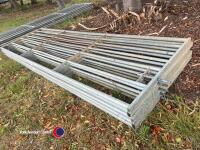 5 x 12ft galvanised field gates